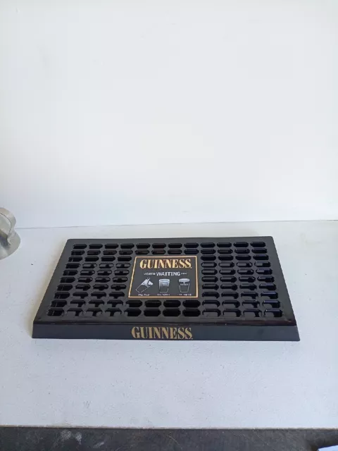 Guinness Bar Drip Tray Pub Beer Man Cave Garden Bar Collectible