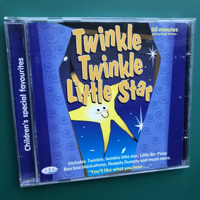 TWINKLE TWINKLE LITTLE STAR Children's Songs Nursery Rhymes CD Incy ...