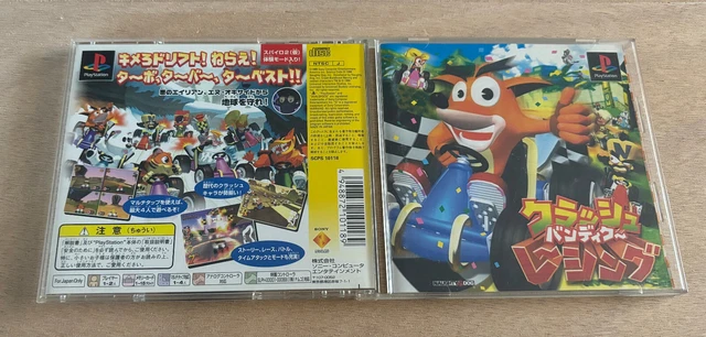Sony Racing Crash CRASH BANDICOOT RACING Sony Playstation 1 PSX Psone NTSC-J Japan EUR 19 ...