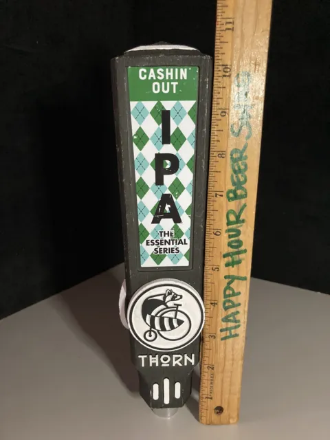 Thorn IPA Brewery Brewing Raccoon Craft Beer Tap Handle Bar Kegerator Lot