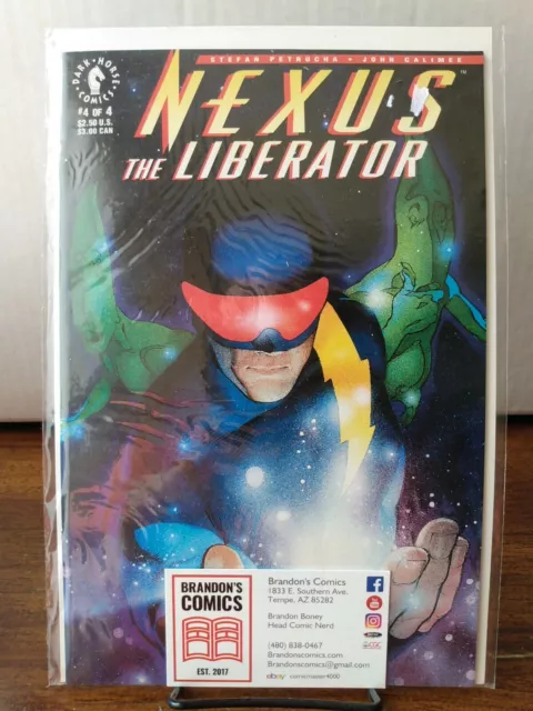 Nexus: The Liberator #4 Nov. 1992 Dark Horse Comics