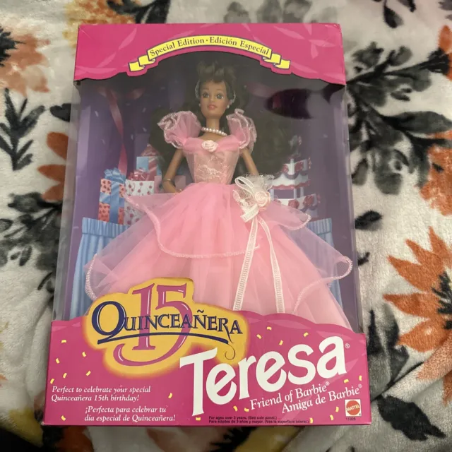 1994 Special Edition, 15 Quinceanera Teresa Friend of Barbie Doll, #11928 NRFB