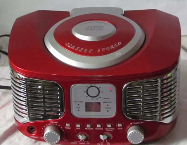 Radio mit  CD-Player -  Lecteur - Modell: PR 20238