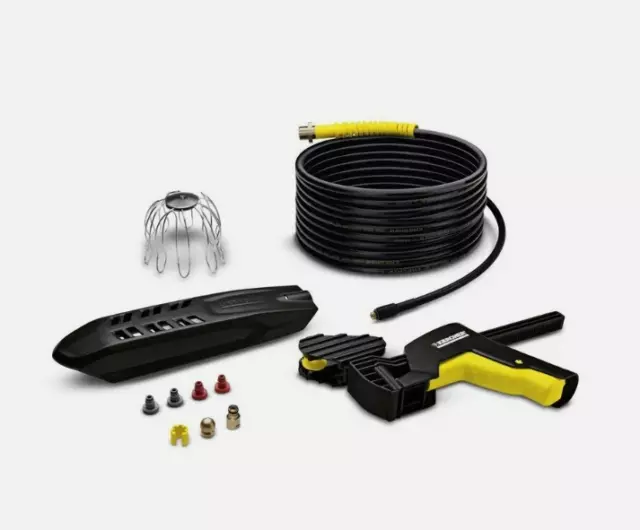 Kärcher Gutter Pipe Cleaning Kit PC20 Guttering Drain Cleaner Hose