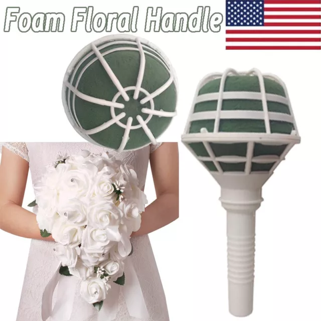 5/10/15PCS DIY Flower Arrangement Green Round Wet Floral Foam Wedding Flower  Mud