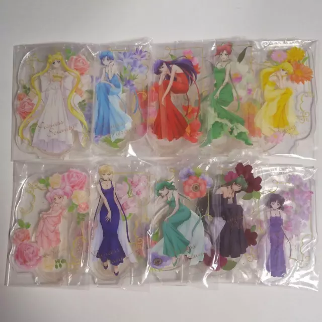 Sailor Moon Acryl Ständer Figur Komplettset Prinzessin Sammlung Ichiban Kuji