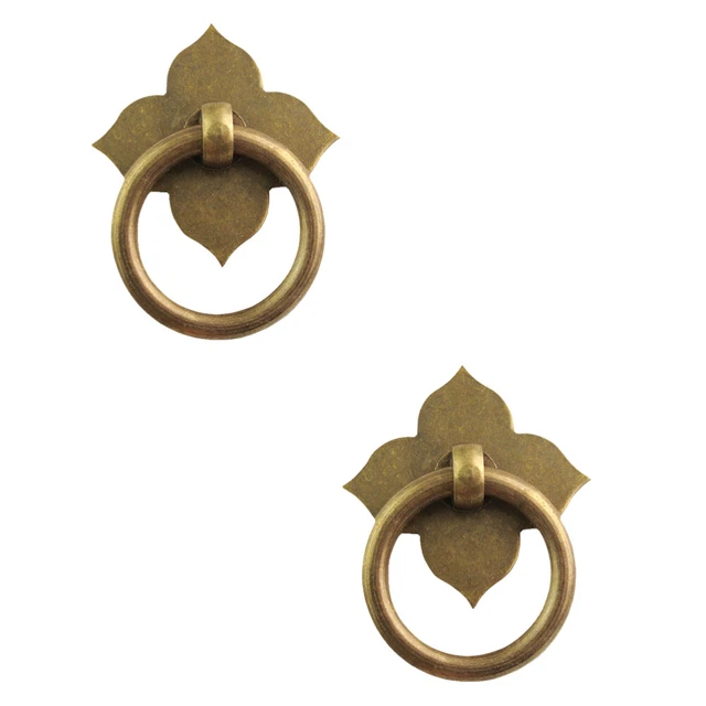 2 Pcs Metal Kitchen Knob Handle Metal Joycon Decorate 10