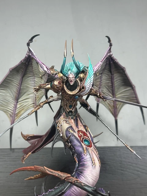 WARHAMMER 40K Fulgrim Daemon Primarch Of Slaanesh painted Commission ...