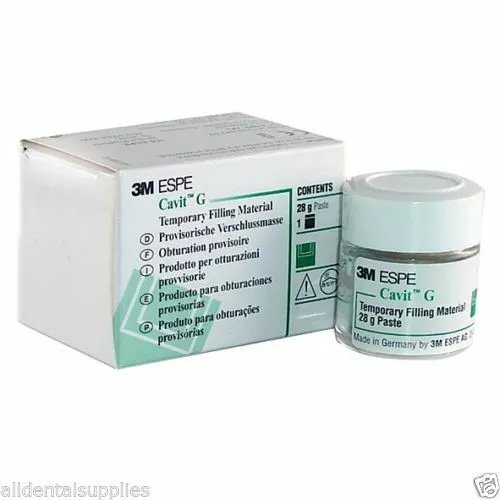 Dental 3M ESPE Cavit G Temporary Filling Material 28 gm pack long expiry