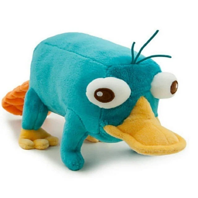 PERRY THE PLATYPUS Plush Phineas And Ferb Disney Store Stuffed Animal perry-the-platypus-plush-phineas-and-ferb-disney-store-stuffed-animal