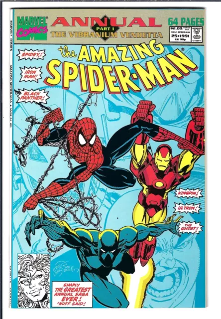 Amazing Spider-Man ANNUAL #25 NM 1991 :)