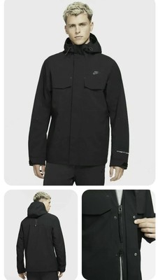 NIKE SPORTSWEAR STORM-FIT ADV Men's M65 Shell Hooded Jacket Size Sm DD6872-010 EUR 85,94 