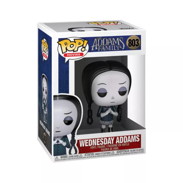 Funko Pop! The Addams Family  803  Wednesday Addams Vaulted - Brand New READ