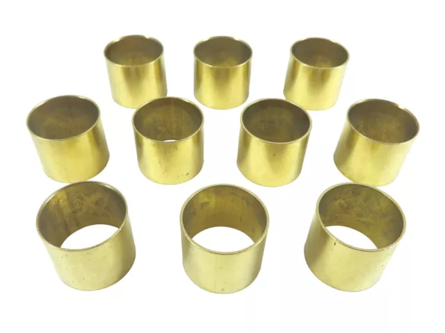 Robert Sorby Set of 10 22mm / 7/8" Solid Brass Ferrules for Lathe Tool HF22B x10