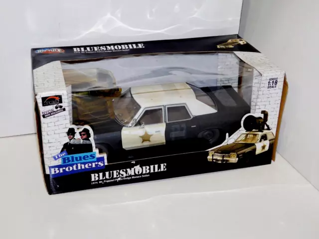 Blues Brothers Dodge Monaco Bluesmobile W/ Horn On The Roof 1980 Rc2 33855 1:18