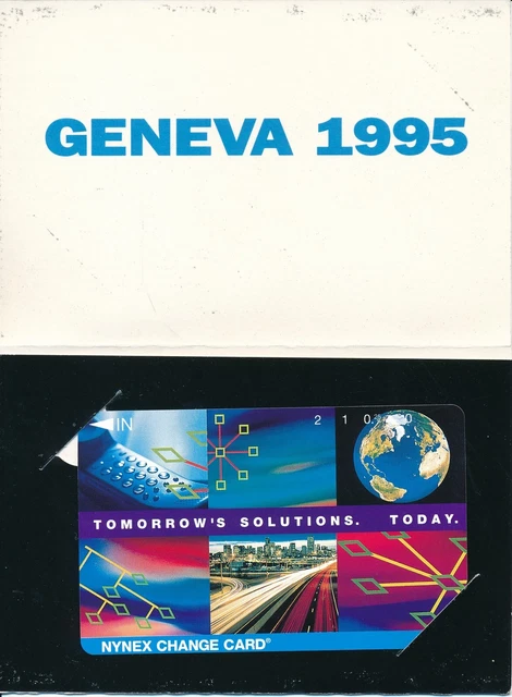 Inserto Nynex Geneva 1995 Tamura Rif. Nyc 1/3