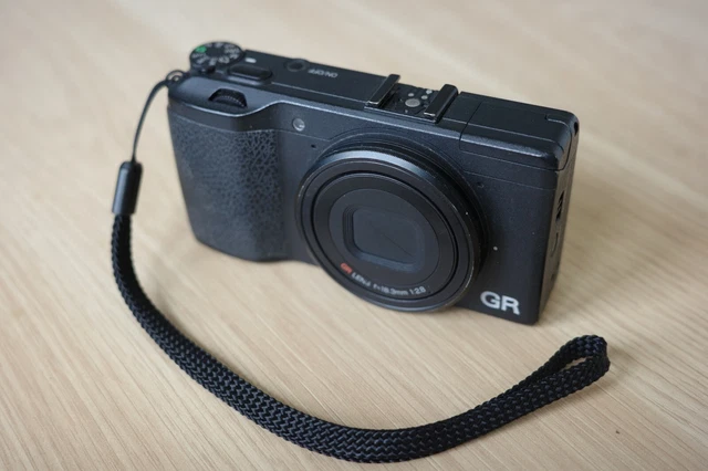 Ricoh GR I 16.2MP Digital Camera, Low Shutter Count, 2 Batts and Charging Cable