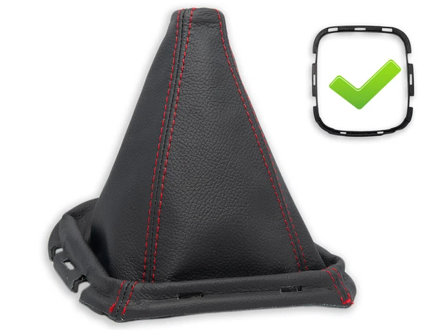 Weiß Faden Schaltmanschette Schaltsack Für BMW X5 E53 (2000-2007
