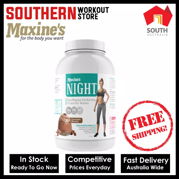Maxine's Night Protein 1kg FREE SHIPPING