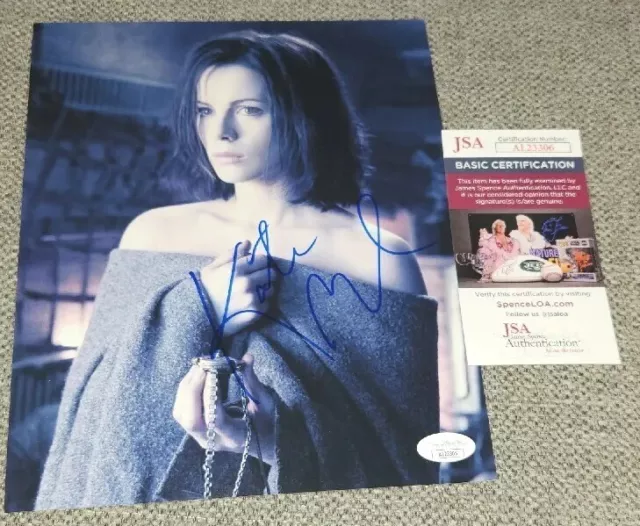 Kate Beckinsale Signed 8X10 Photo Sexy Underworld Jsa  Authenticated #Al23306