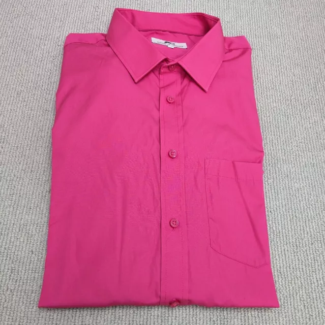Men's MOODS OF NORWAY Bright Pink   Shirt   Cotton Shirt XXL Fun Shirt