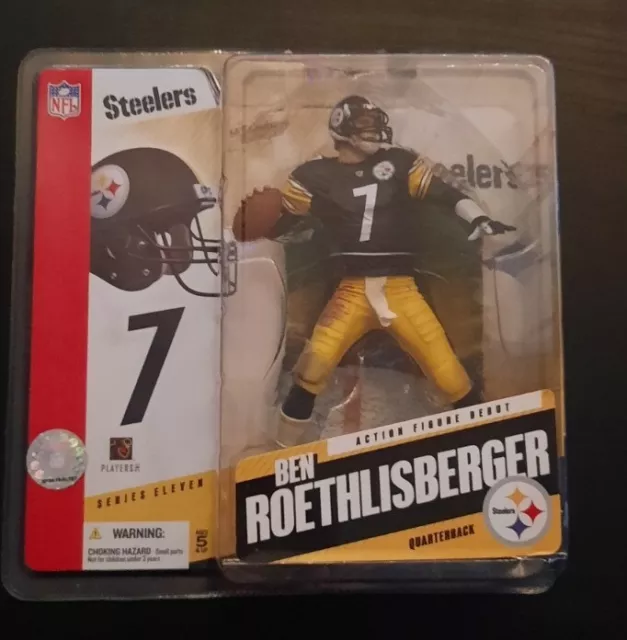 2005 Ben Roethlisberger Series 11 McFarlane Figure Black Pittsburgh Steelers
