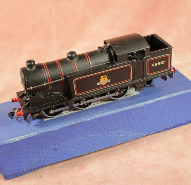 HORNBY DUBLO 3 Rail EDL17 BR 0-6-2 N2 Tank Loco 69567 IN EARLY BOX