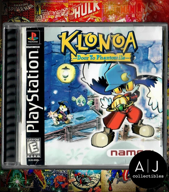 PS1 Playstation 1 PAL klonoa promo press presse