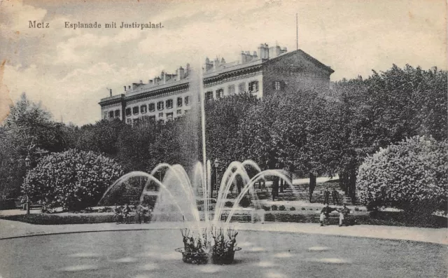 METZ - Esplanade mit Justizpalast - esplanade avec palais de justice