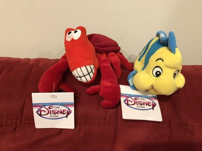 flounder and sebastian plush