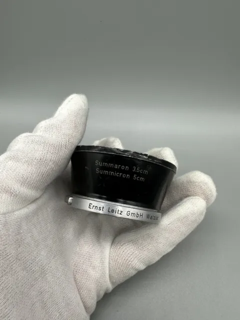 Leica Leitz Gegenlichtblende / Lens hood IROOA f. Summaron 3,5cm Summicron 5cm