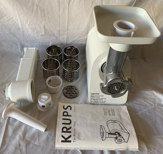 KRUPS MODEL 402 Butcher Shop Professional Power Meat Grinder Plus