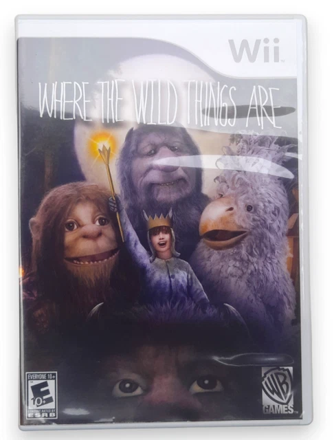Where the Wild Things Are (Nintendo Wii, 2009) Complete Very Nice