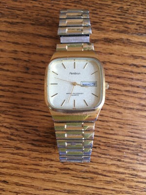 armitron watch water 100 resist quartz