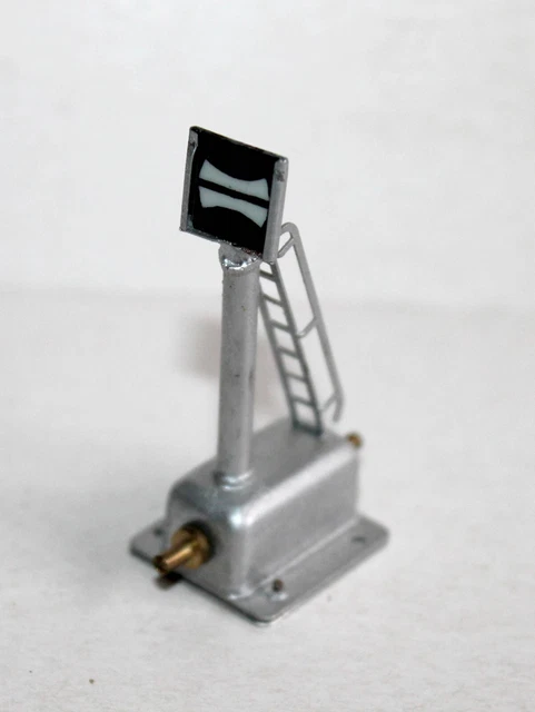 Disque Rouge Signal Lumineux Train HO – 4 Feux, Panneau 7 Cm, Référence 212