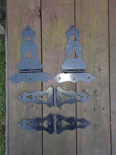 Lot Of 4 New Heavy Duty Barn Door Fence Door Hinges STANLEY
