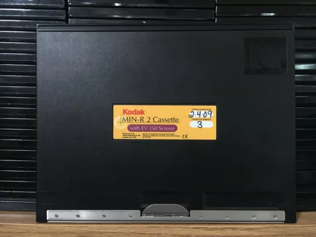 Kodak 24cm x 30cm Min-R 2 Cassette, Kodak EV 150 Screen