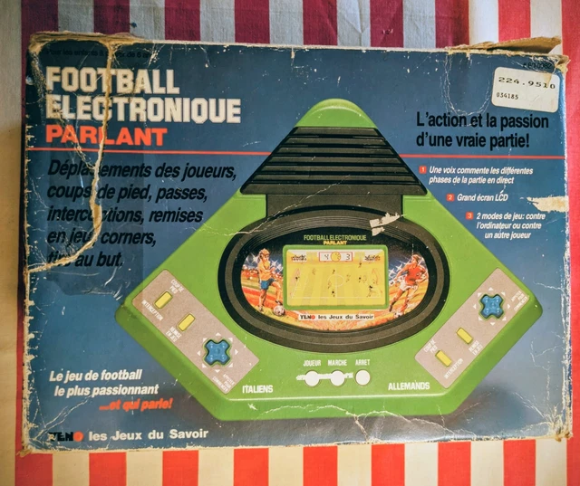 Rare jouet vintage Football Electronique Shoot Out en boite