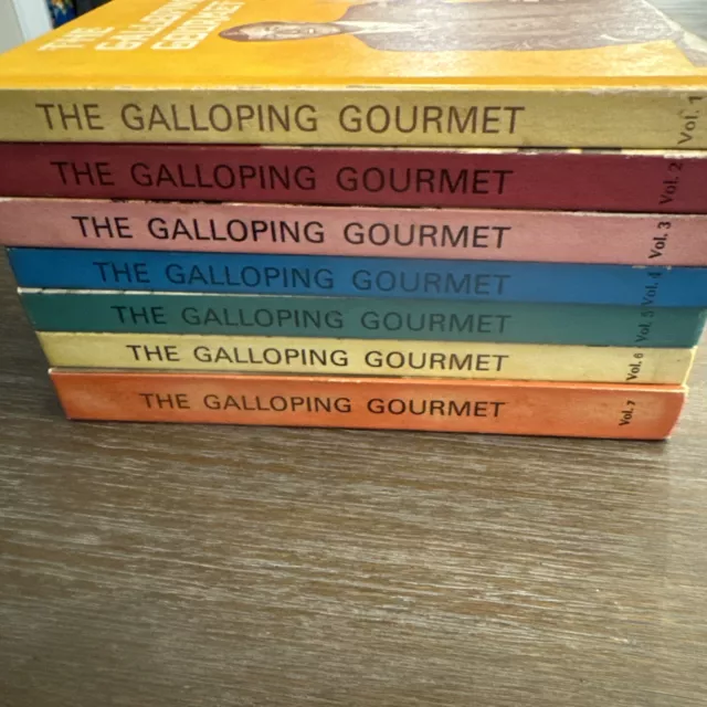 The Galloping Gourmet TV Cookbook Vol. 1-7 (HC, 1970)