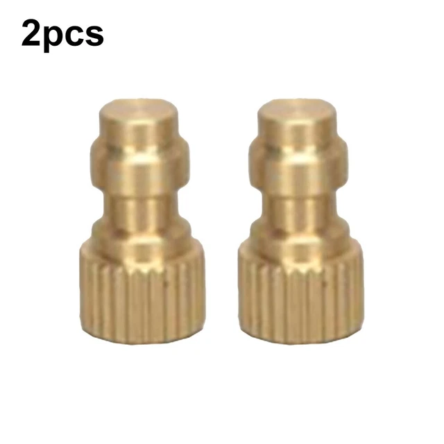 Garantisci prestazioni ottimali con 2 spine antipolvere maschio connessione rapida da 8 mm