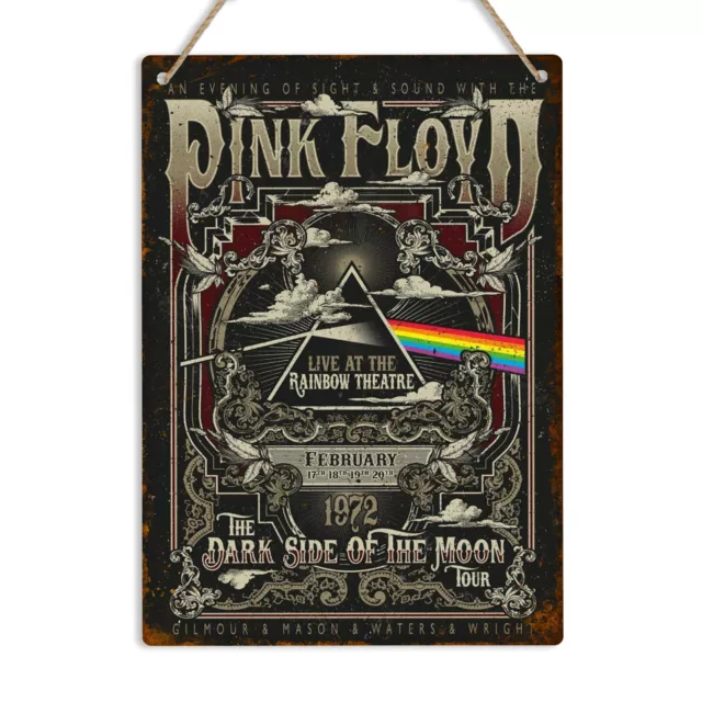 Pink Floyd Retro Metal Sign Vintage Tin Wall Plaque Man Cave Pub Bar Shed Garage