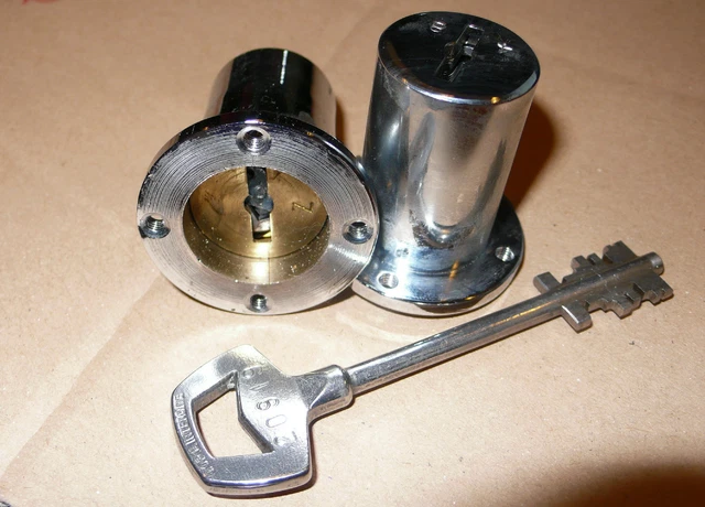 Canon Serrure Cylindre Européen EDF Et PTT à Clé Paracentrique 35x55mm - RONIS Barillet Porte