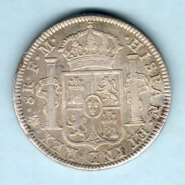 Mexico.  1795-FM 8 Reales.. EF - Much Lustre