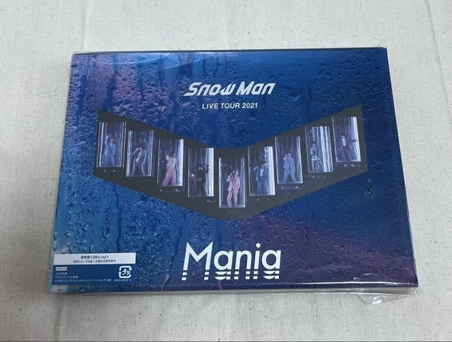 SNOWMAN LIVE TOUR 2021 Mania First Edition Blu-Ray Japan SK