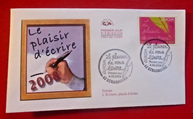 Lot De 4 Enveloppes Premier Jour P.A.C. France Année 1977 – Timbre Oblitéré FDC