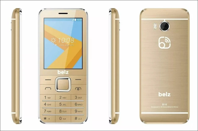 BELZ B10 DUAL Sim Big Button Sim Free Unlocked Basic Mobile Phone Sim ...