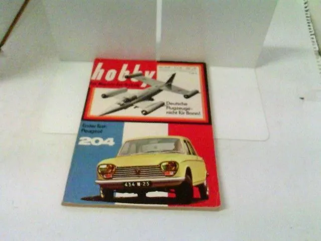 Hobby - das Magazin der Technik - Heft 1965/12 - Erster Test: Peugeot 204 u.v.m.