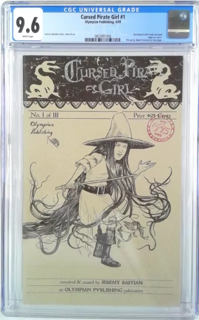 Cursed Pirate Girl #1 Cgc 9.6 Hand Stamped Logo (Slab Grade)
