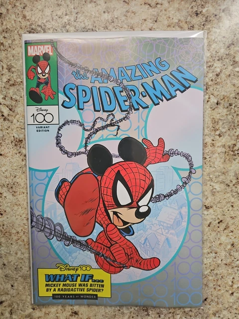 Amazing Spider-Man 35 Nm What If? Disney100 Variant Marvel Comic Presale 10/11/2