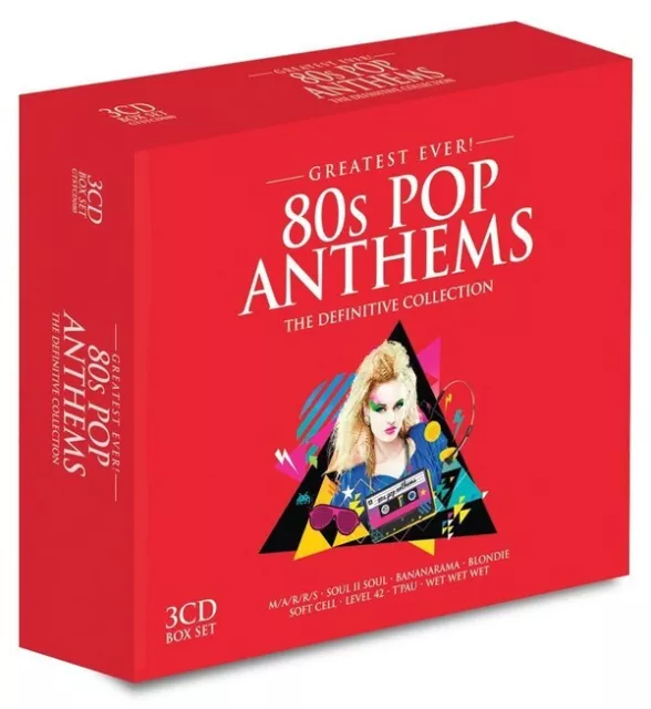 Greatest Ever! 80s Pop Anthems - The Definitive Collect - 3CDs  NEU  (2013)